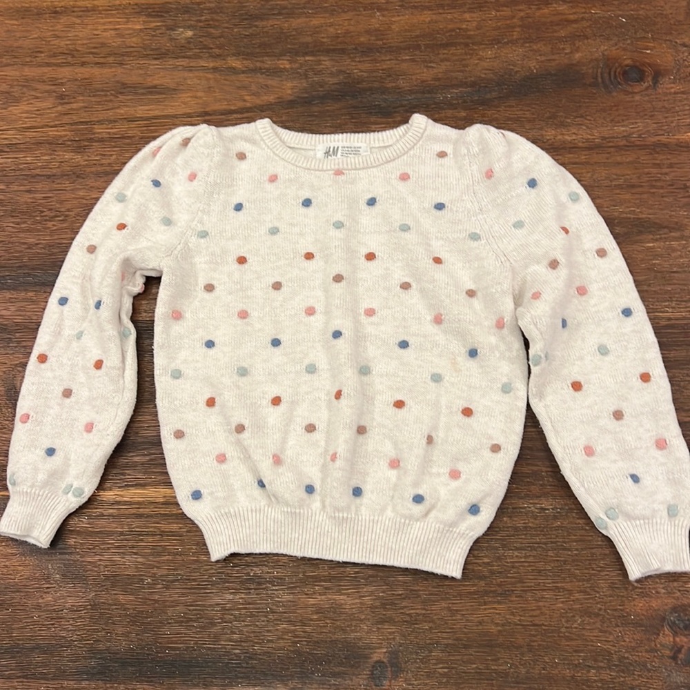 H&M sweater. Size 3/4t.